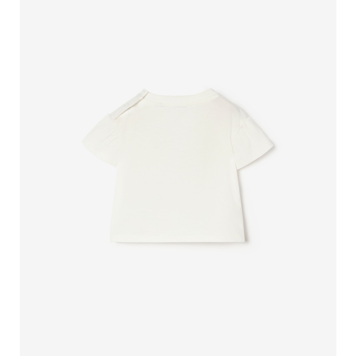  Check Bow Cotton T-shirt