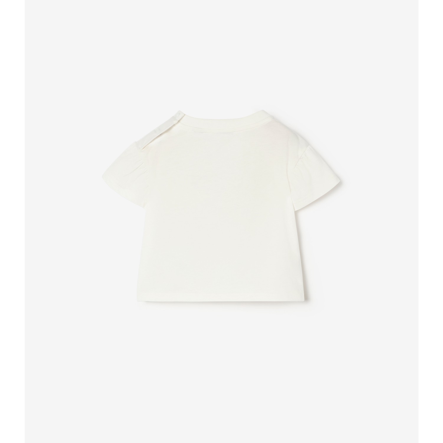 T-shirt in cotone con fiocco Check