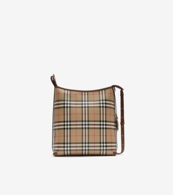 Burberry スモール チェック ショルダーバッグ (アーカイブベージュ) - ウィメンズ | Burberry®公式サイト