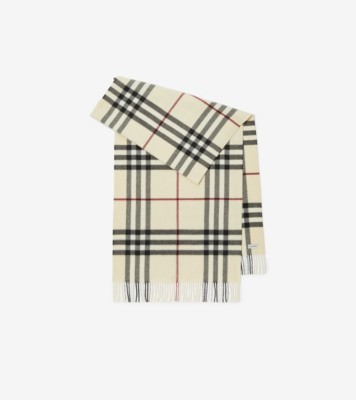 ま*ろ様 Burberrys ヴィンテージ 大判 スカーフ ショール ペイズリー ワイド チェック カシミアスカーフ (ストーン) | Burberry®公式サイト