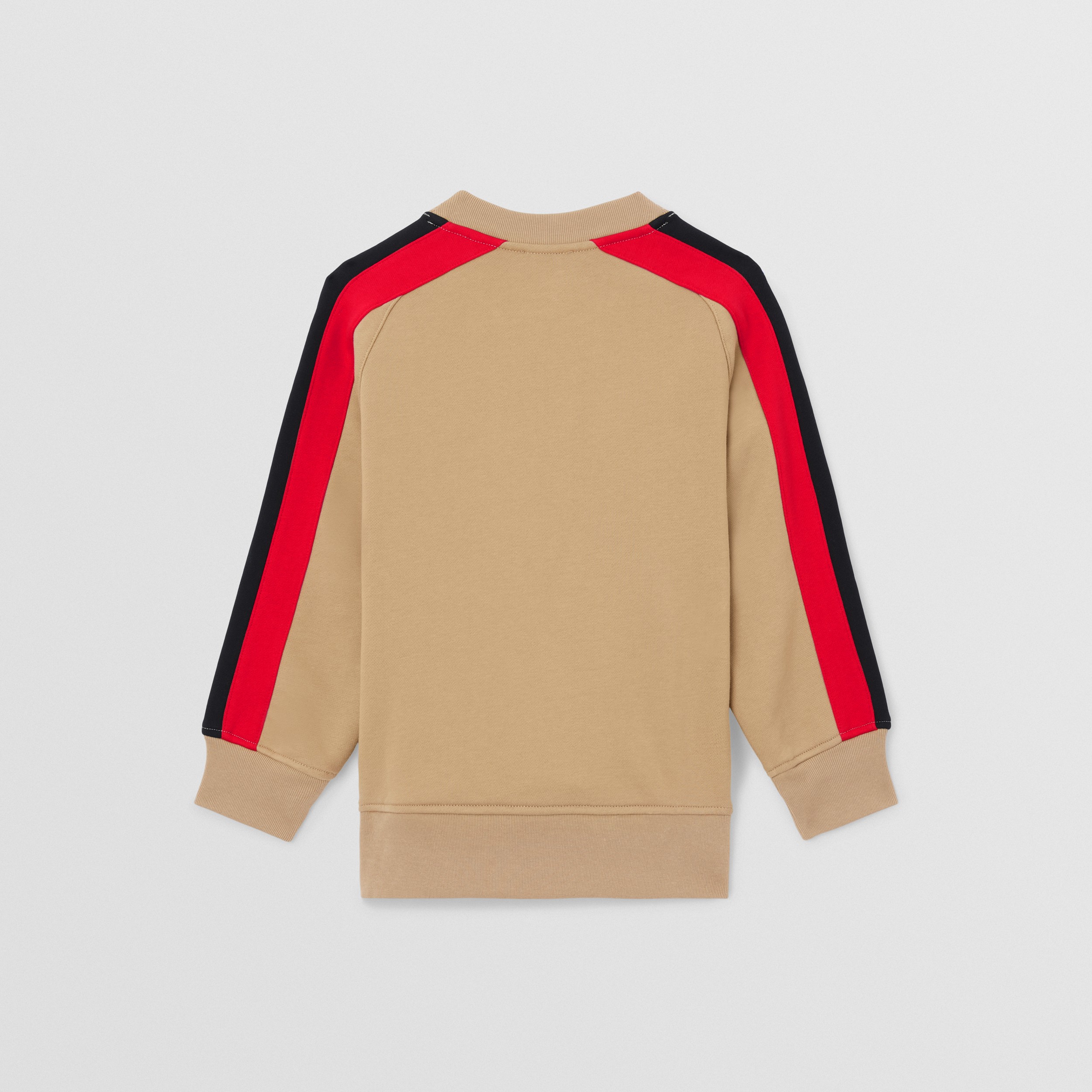 Sweat-shirt en coton à logo (Beige D'archive) - Enfant | Site officiel Burberry® - 4
