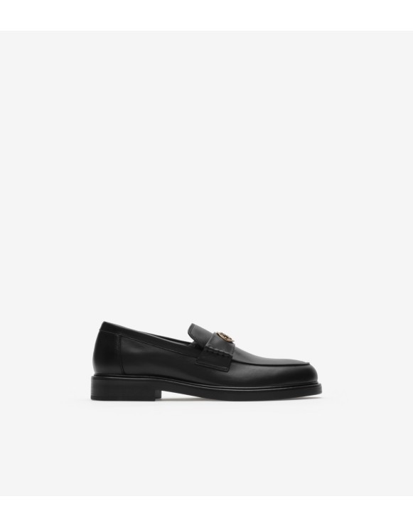Leather Pembroke Loafers