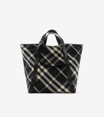 BURBERRY ジャイアントトートバッグ リバーシブル ノバチェック - バッグ