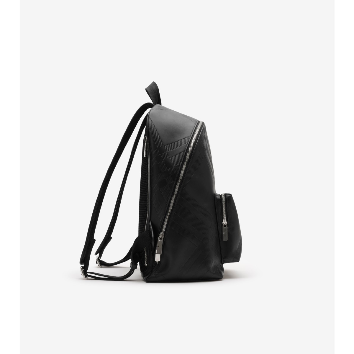  Check Embossed Backpack