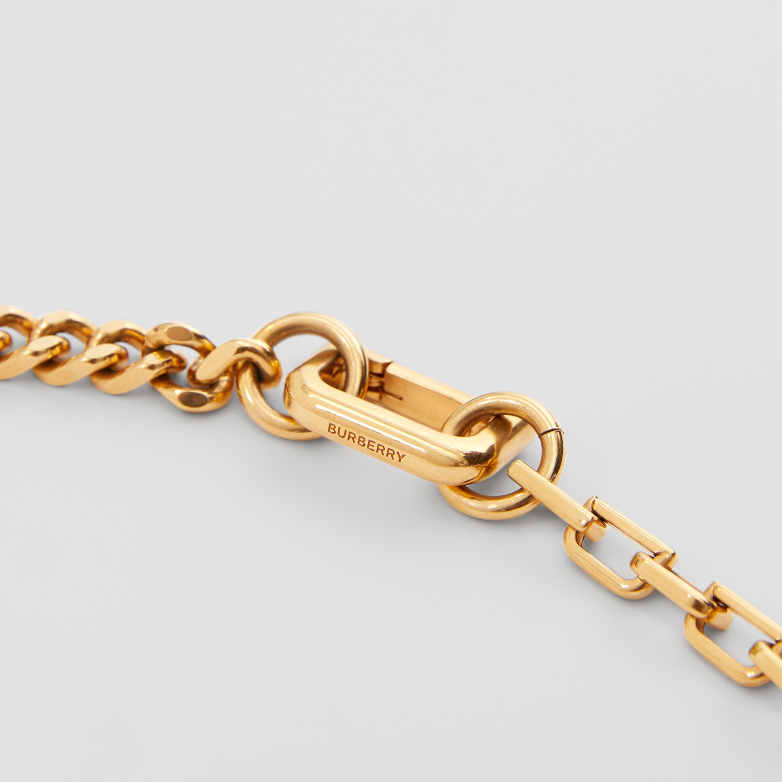 Goldplated Love Necklace in Light Women Burberry® Official