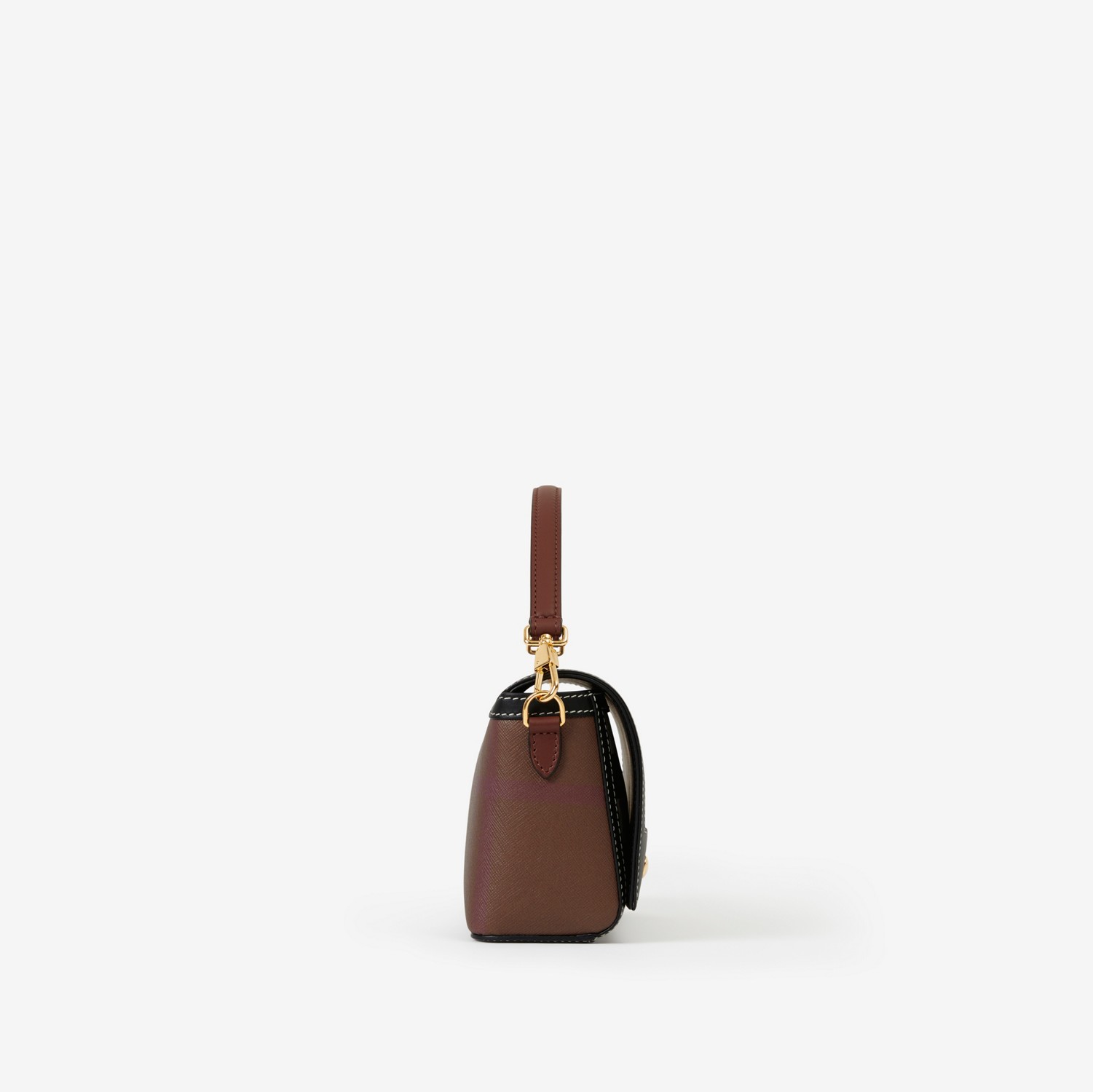 Tasche „Note“ mit Griff an der Oberseite (Dunkles Birkenbraun) - Damen | Burberry®