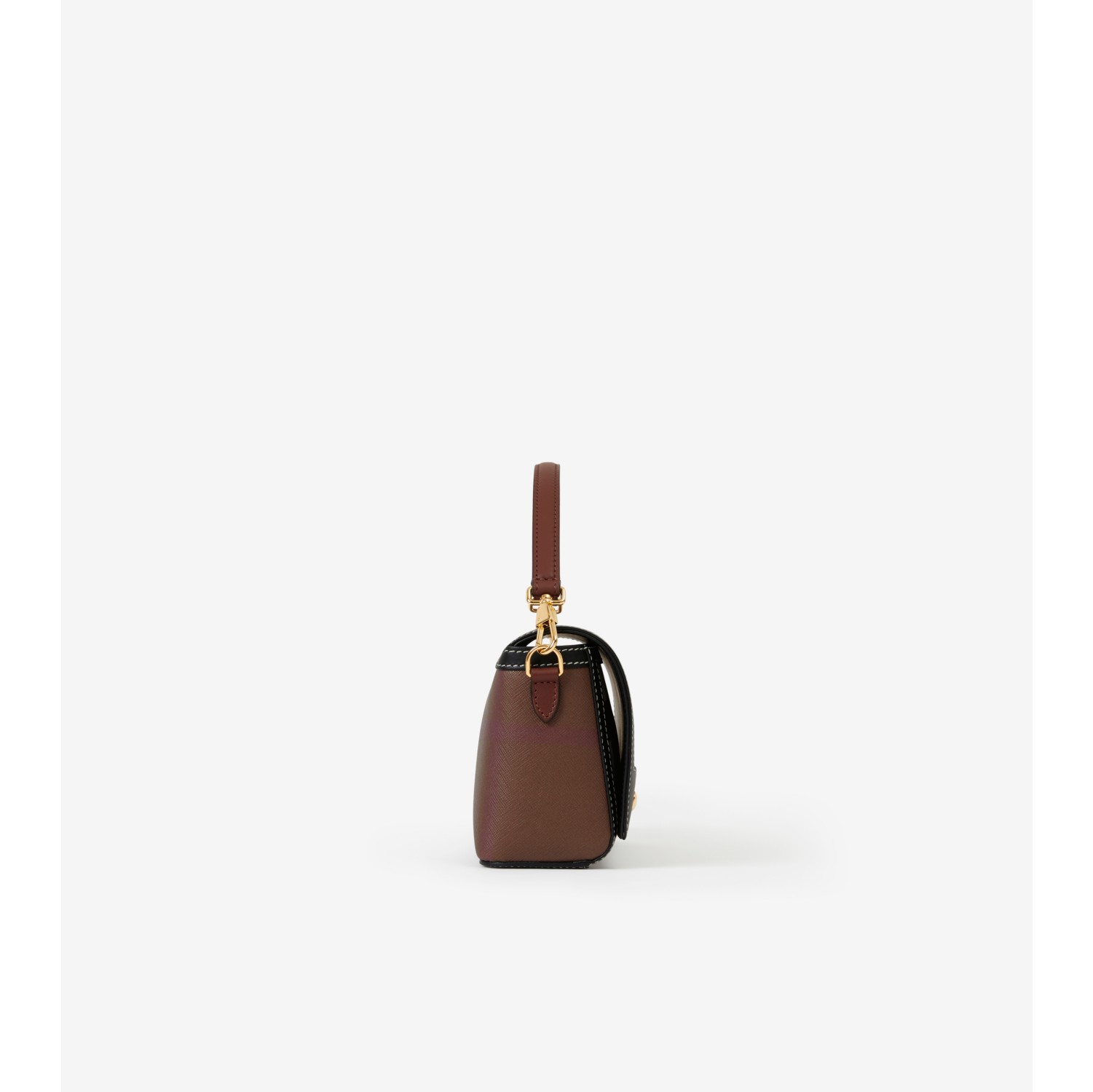 Top Handle Note Bag in Dark Birch Brown - Women