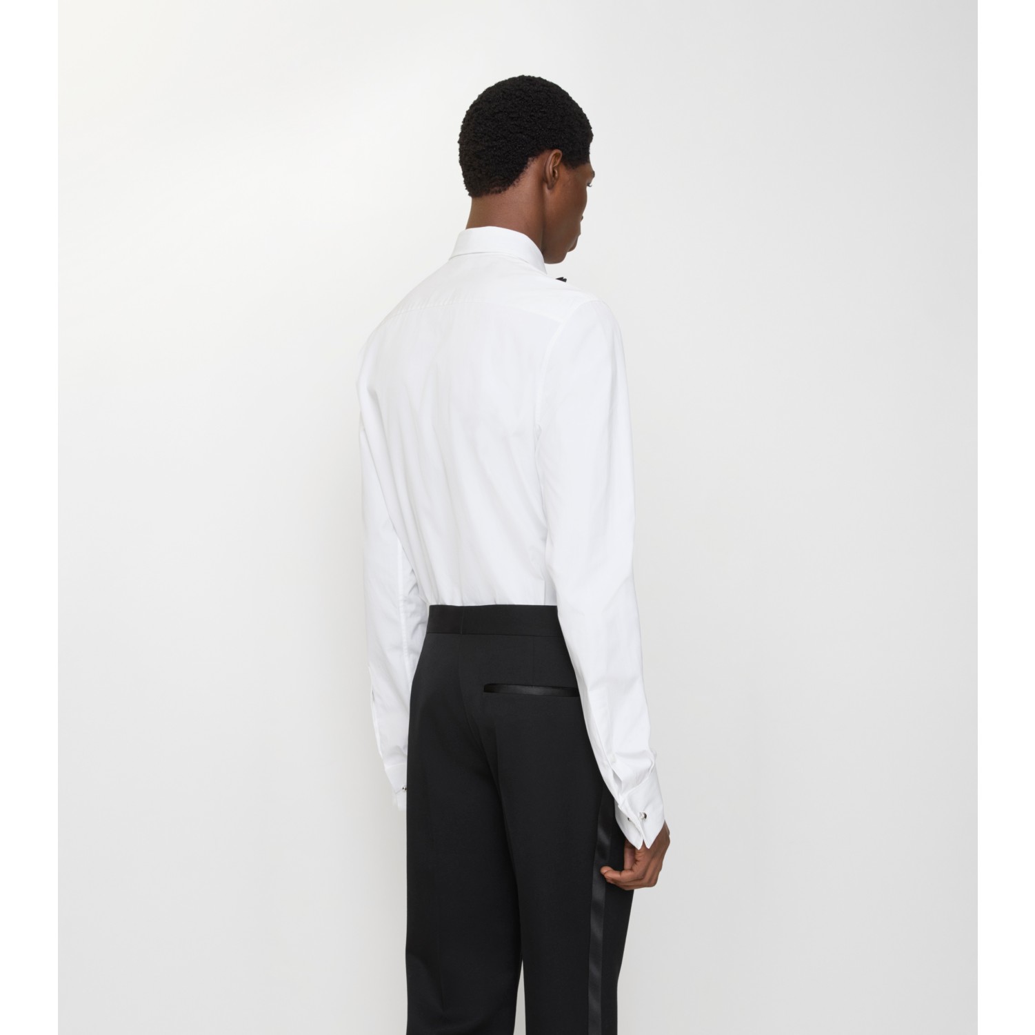 Slim Fit Cotton Tuxedo Shirt