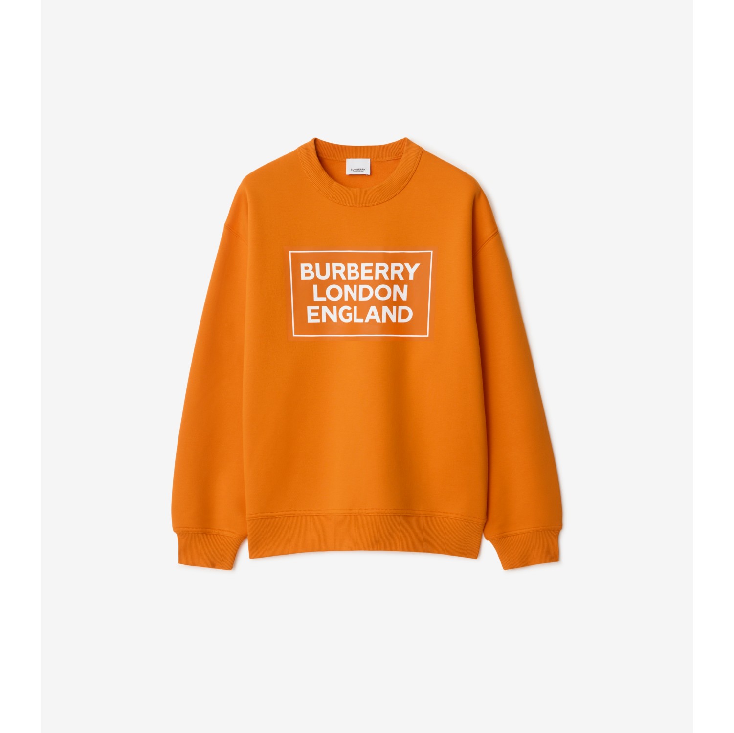 Logo Cotton Blend Sweatshirt