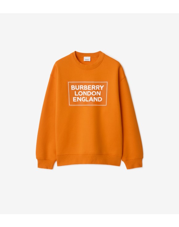 Logo Cotton Blend Sweatshirt