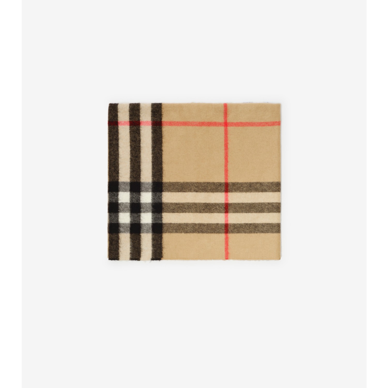 Check Cashmere Snood