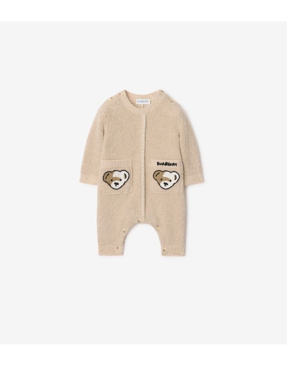 Thomas Bear Cotton Blend Jumpsuit