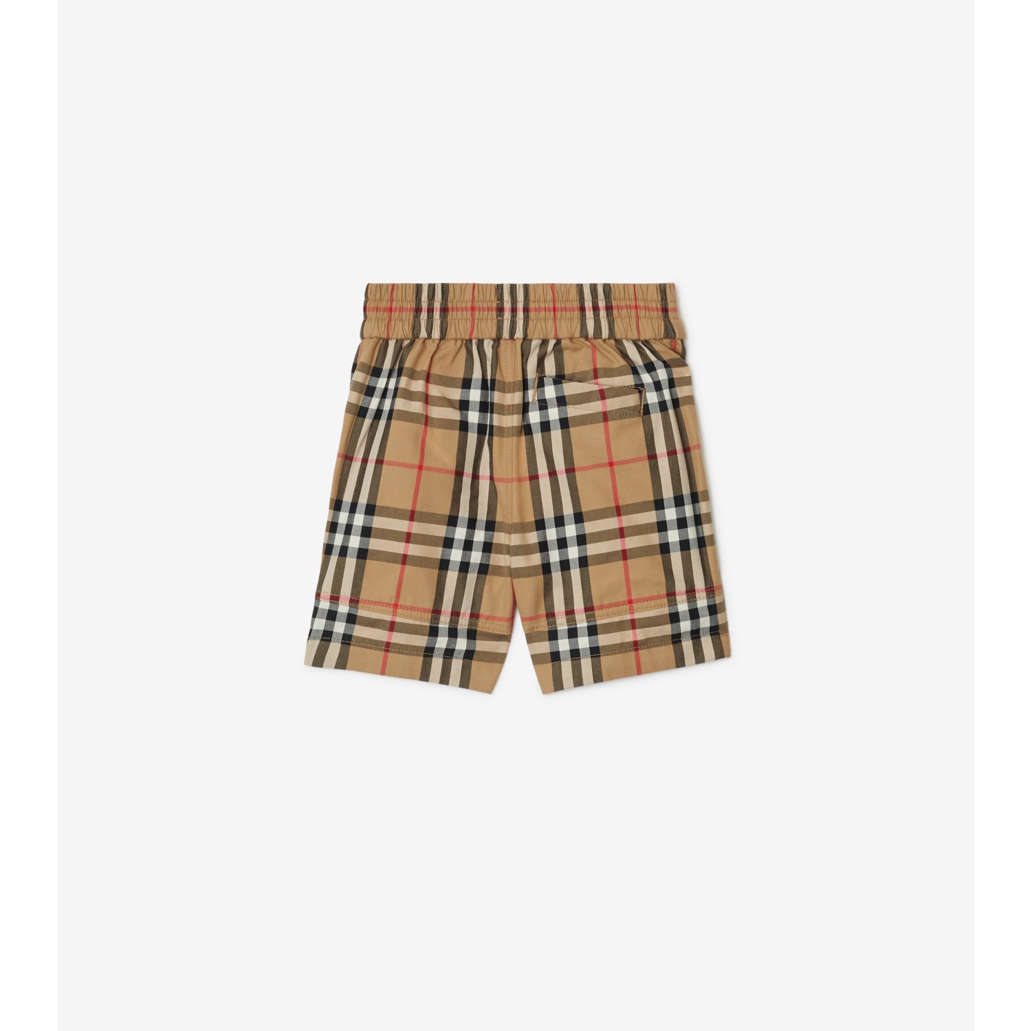 Baumwollshorts in Check