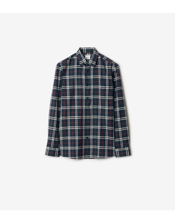 Check Cotton Shirt