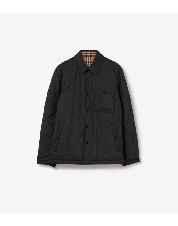 Burberry quilted jacket mens online