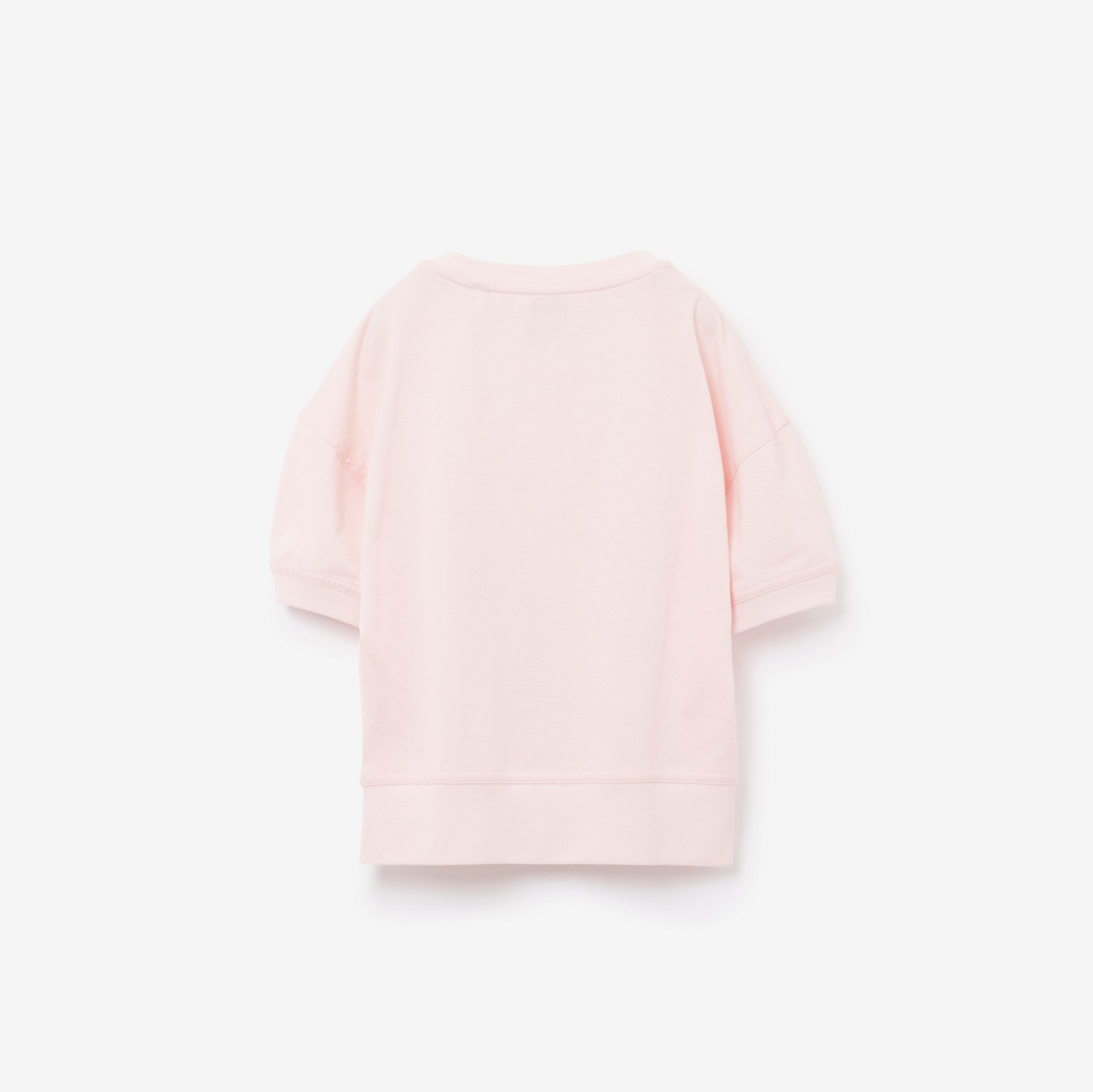 Camiseta de algodão com estampa Thomas Bear (Rosa Alabastro) | Burberry® oficial