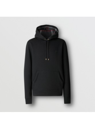 Burberry Velvet EKD Zip-Up Sweatshirt