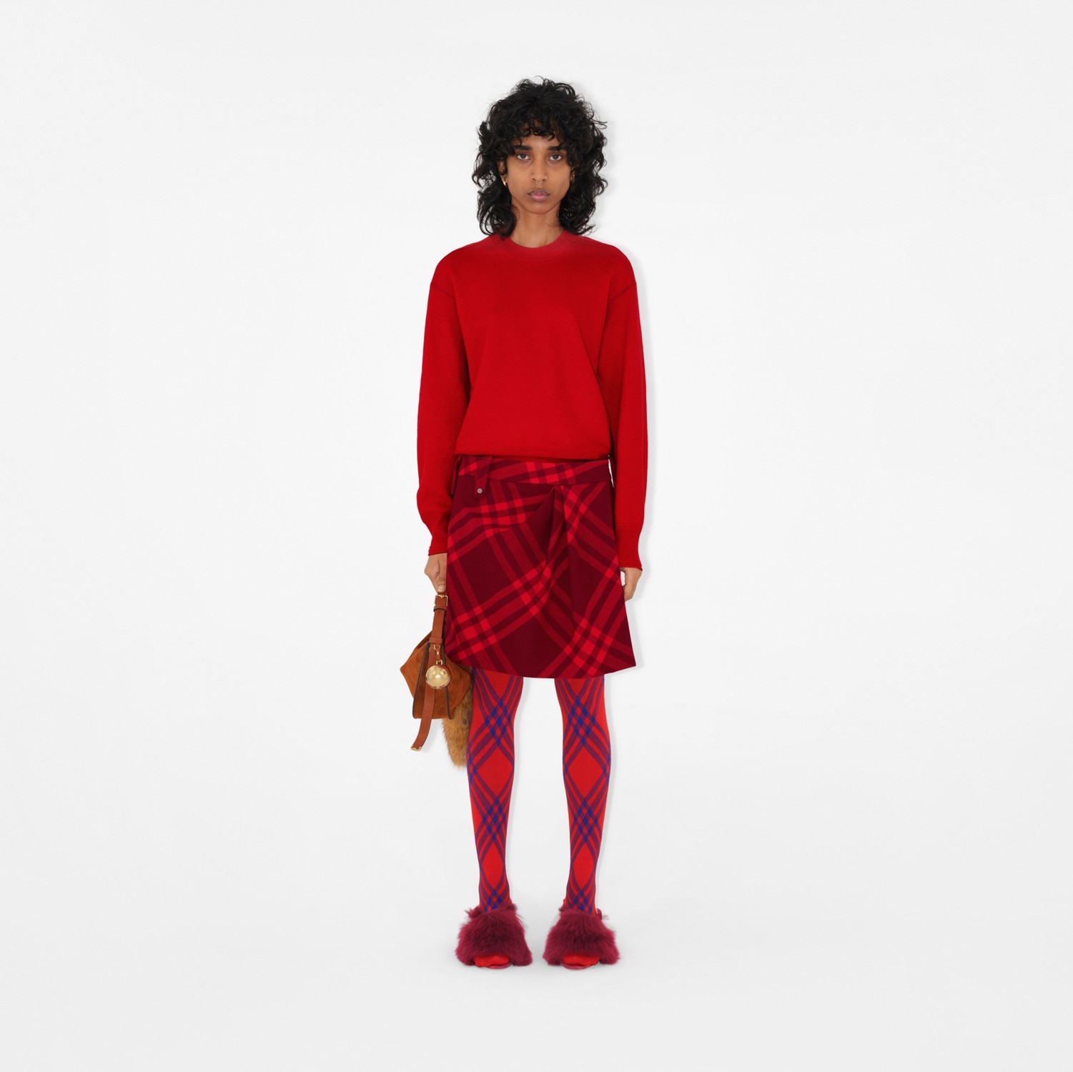 Wool Sweater in Pillar - Women | Burberry® Official
