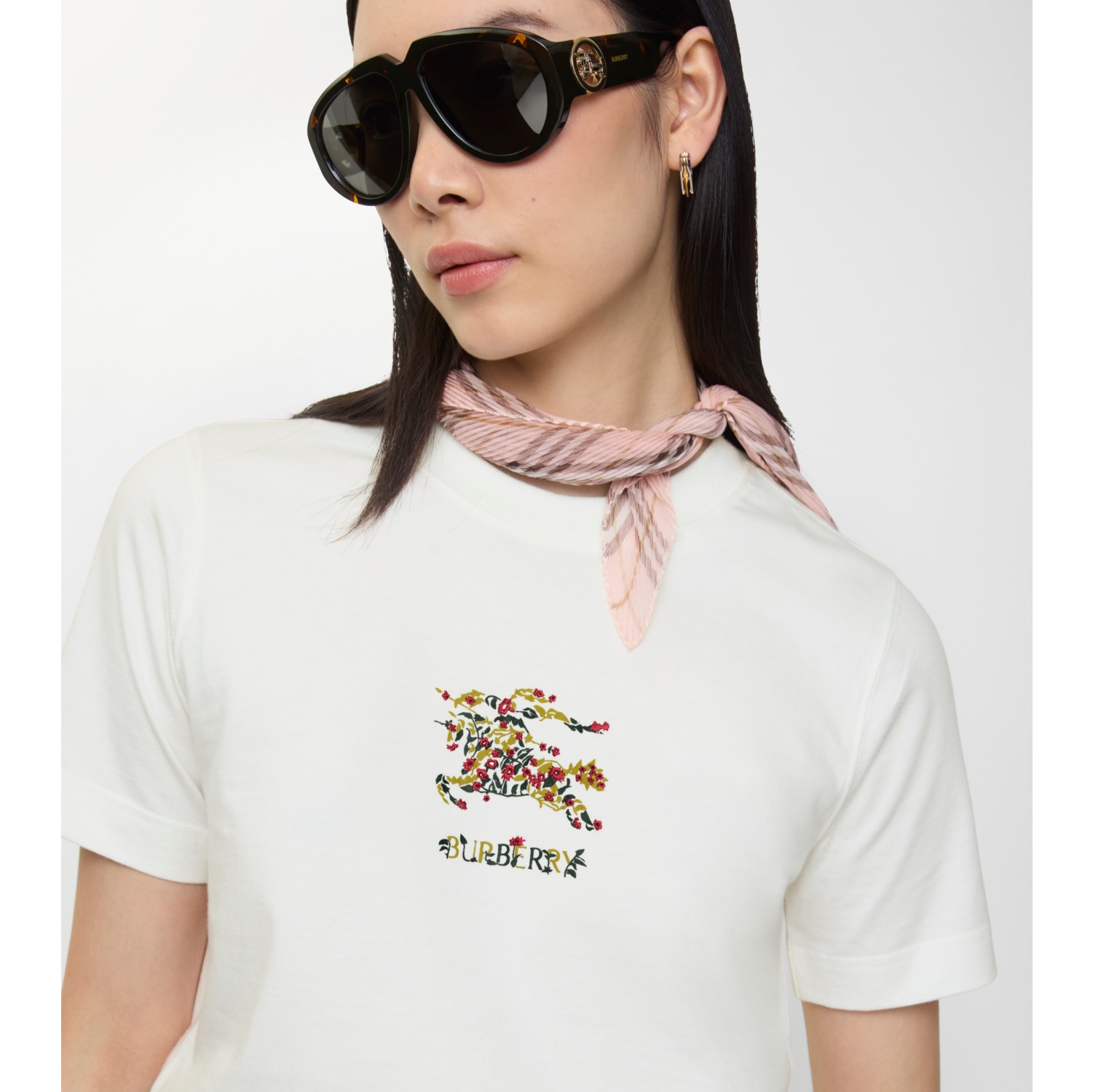 Floral EKD Cotton T-shirt