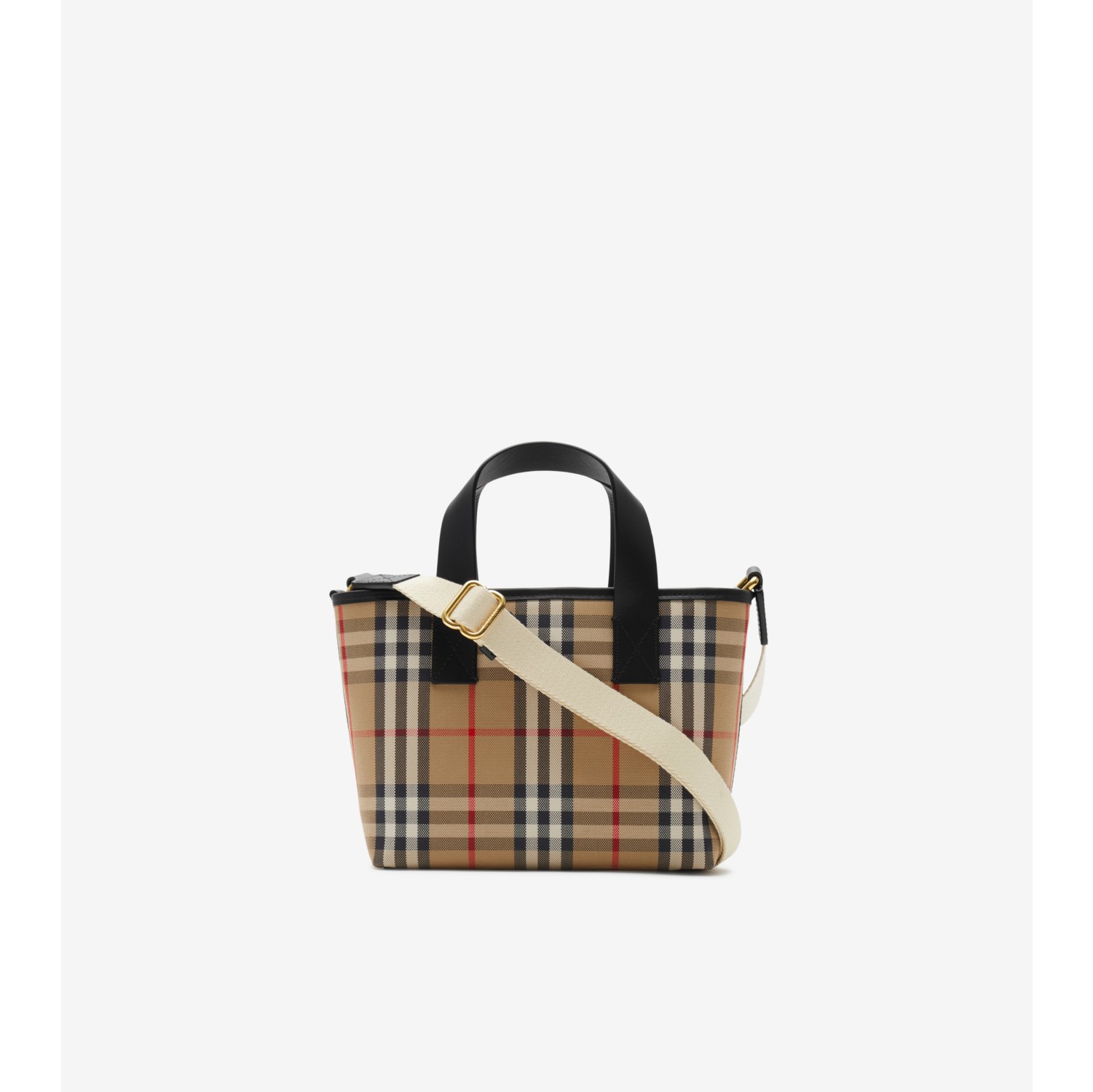 チェック トート (アーカイブベージュ) - チルドレンズ | Burberry®公式サイト