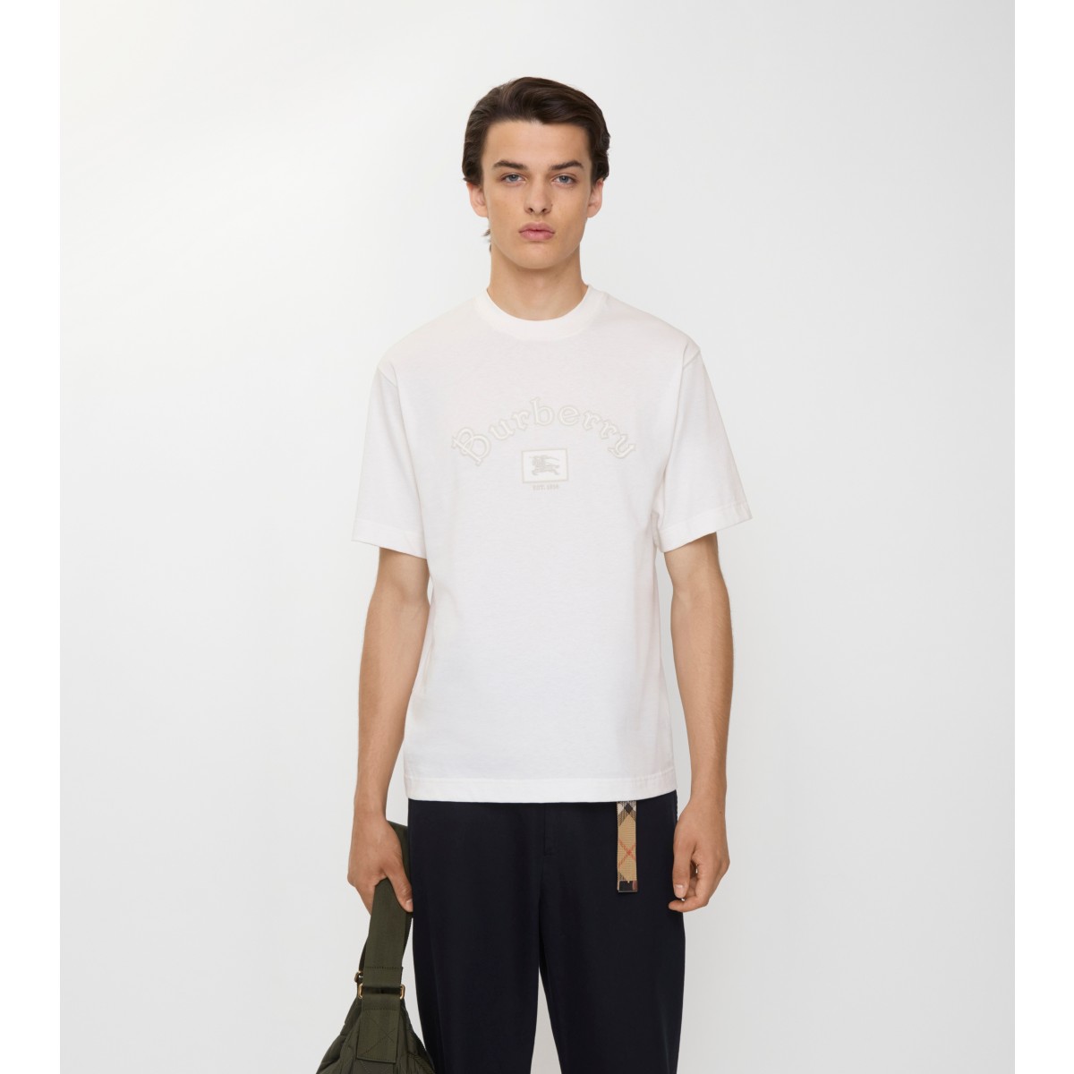  Embroidered Gothic Logo T-shirt