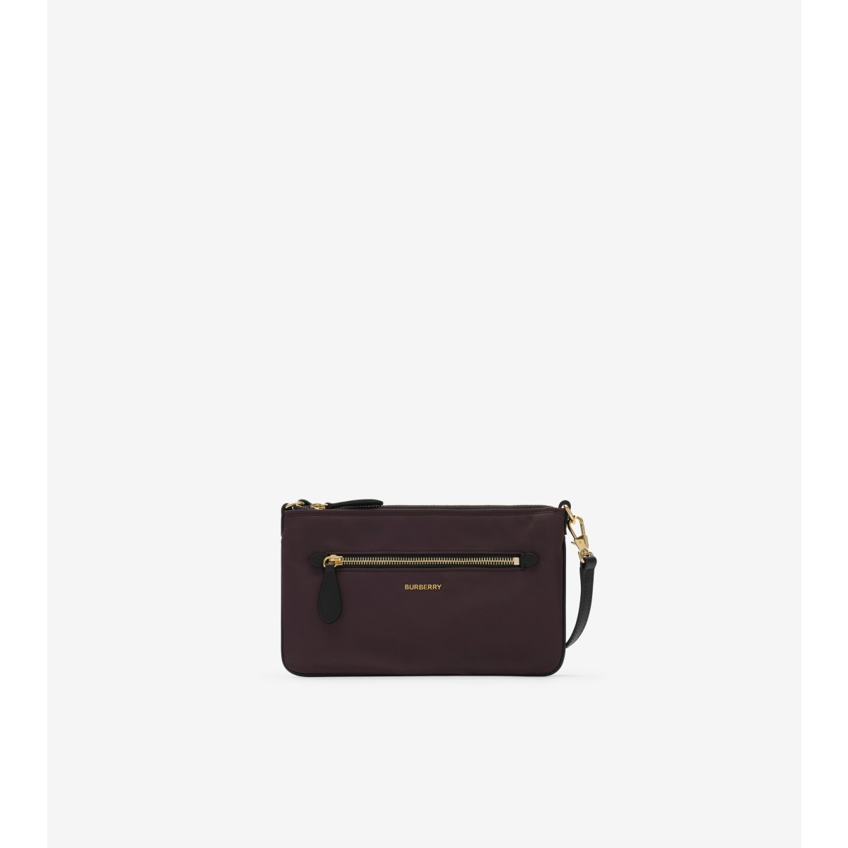  Check Nylon Zip Pouch