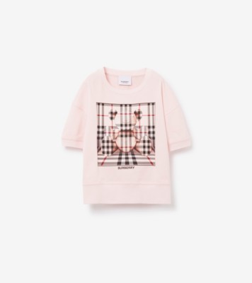 Burberry shirt 2024 kids pink