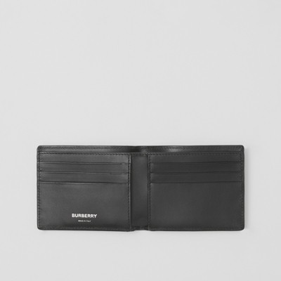 black burberry wallet