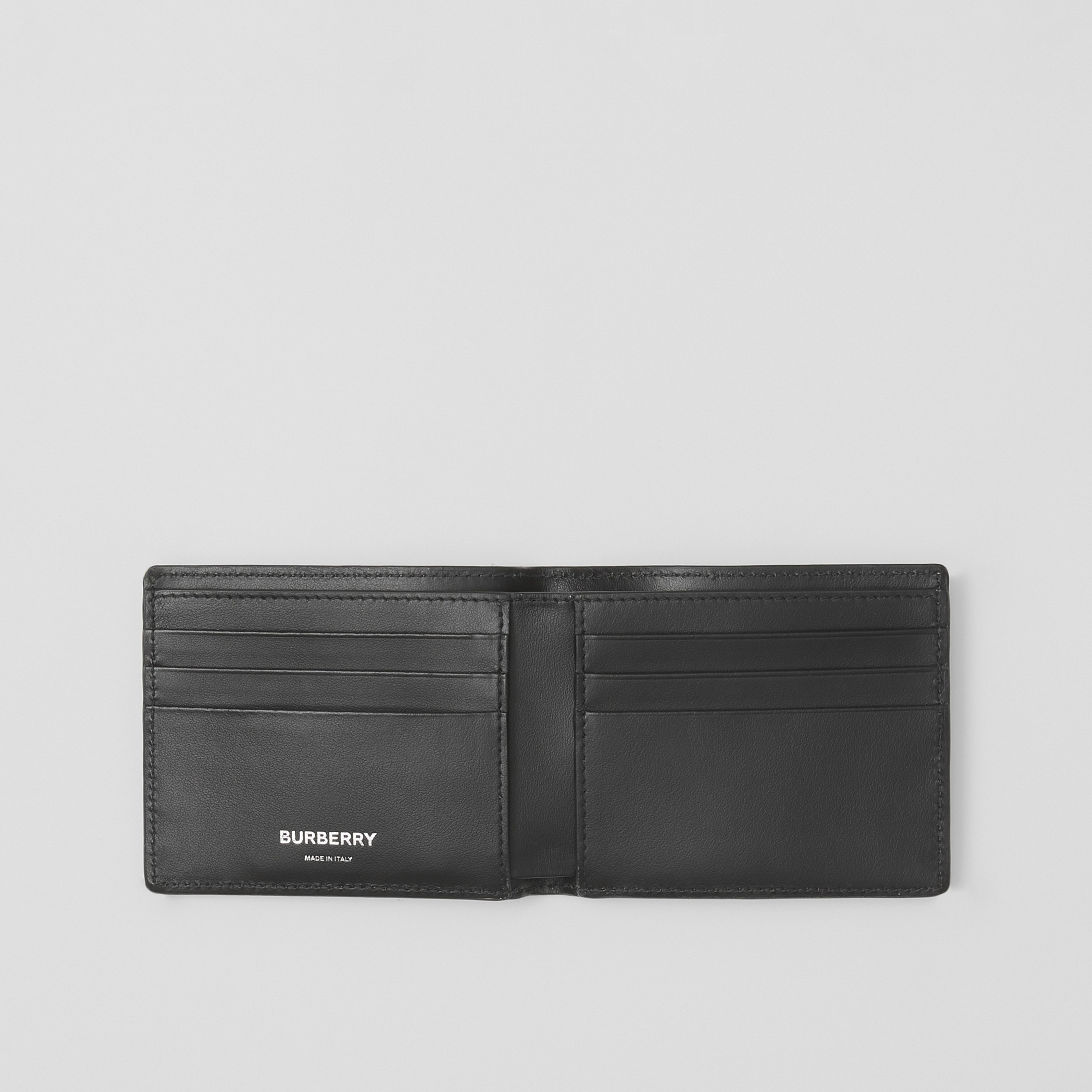 Vintage Check E-canvas Bifold Wallet in Archive Beige - Men | Burberry® Official - 3