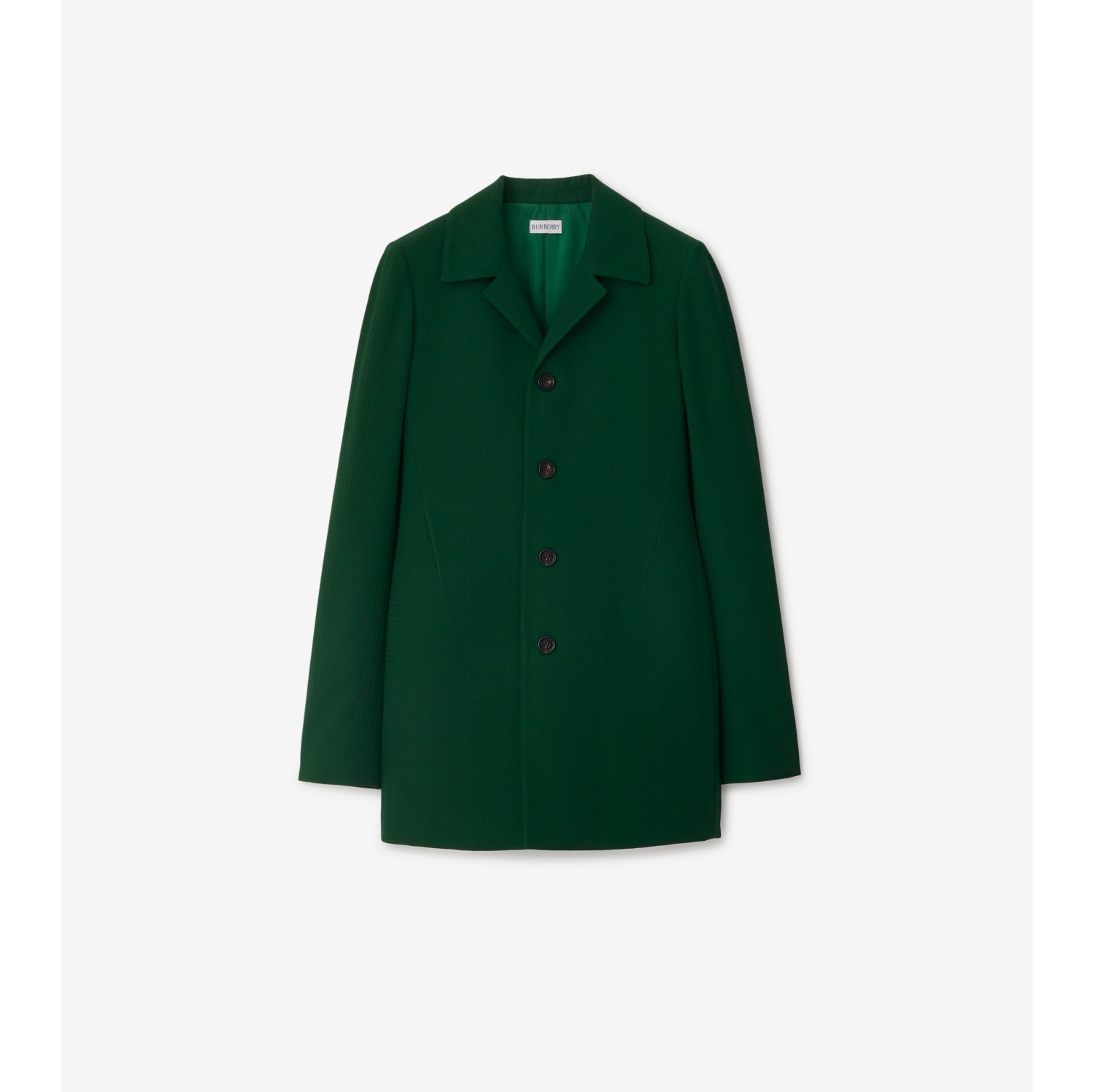 Burberry jacket womens green online