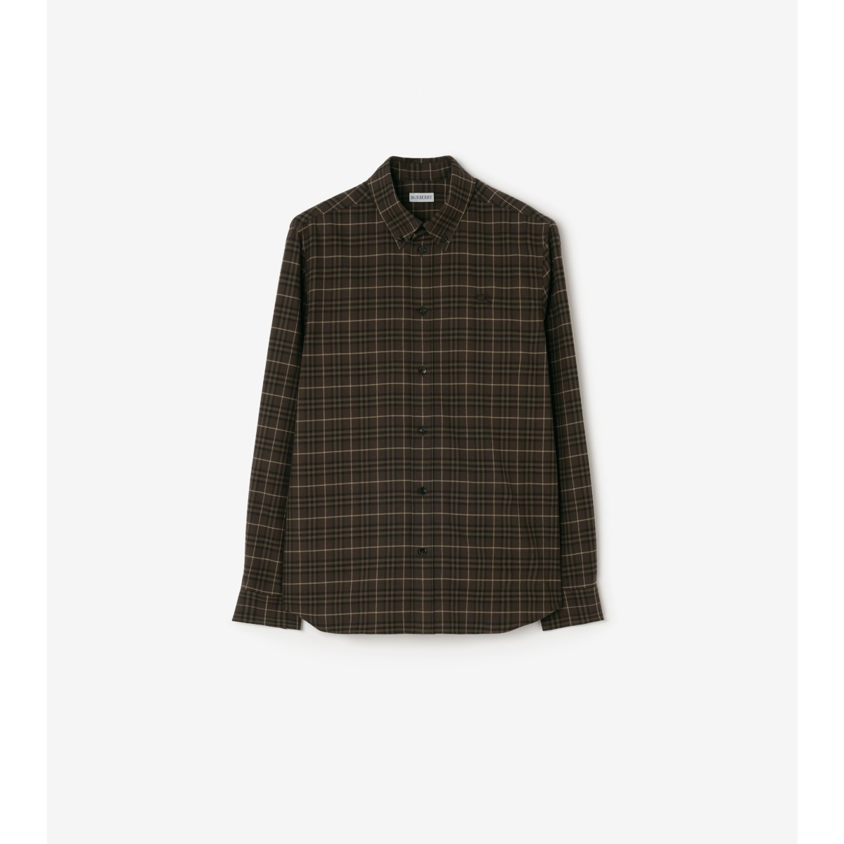  Check Relaxed Fit Cotton Shirt