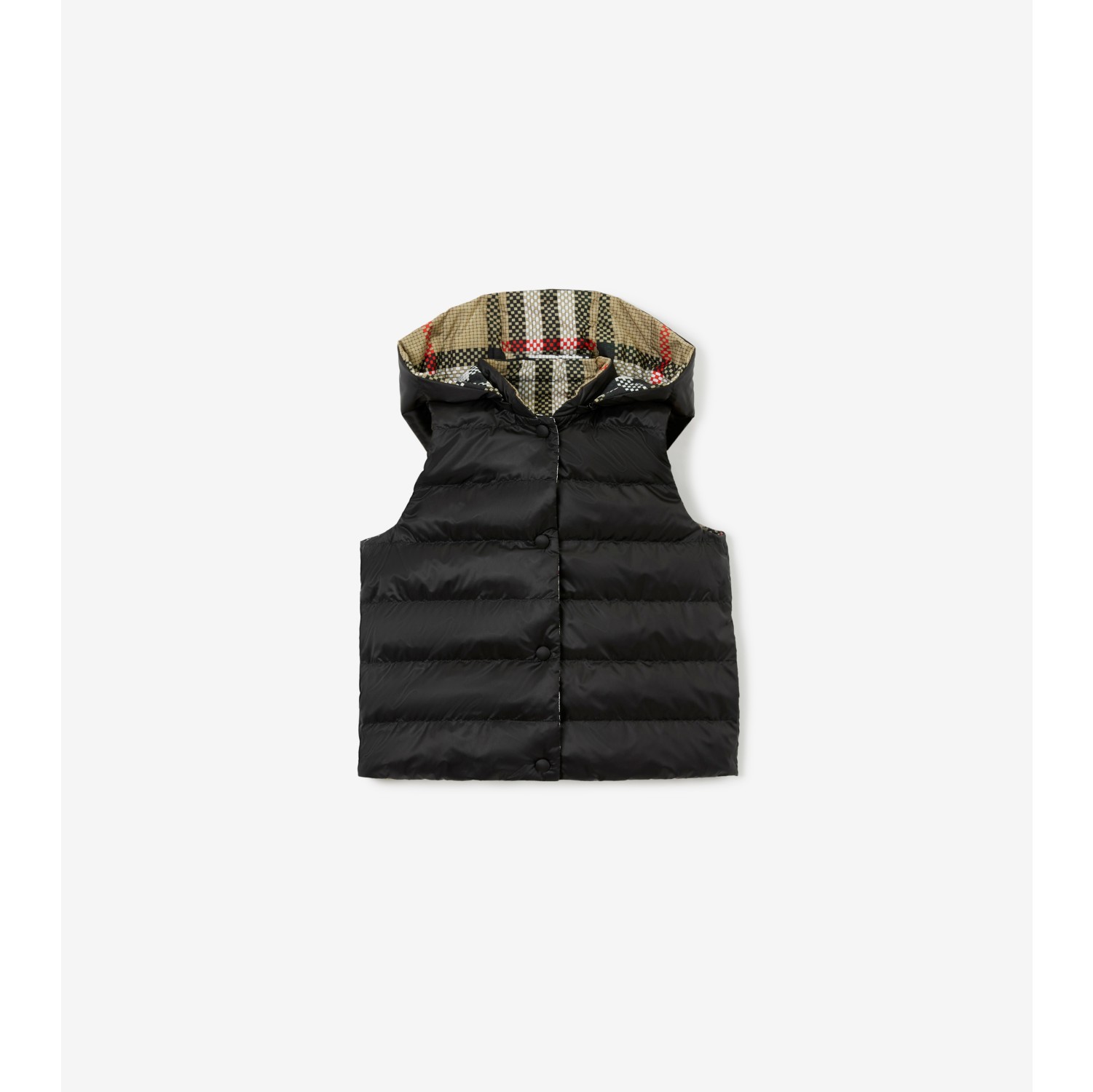 Veste sans best sale manche burberry