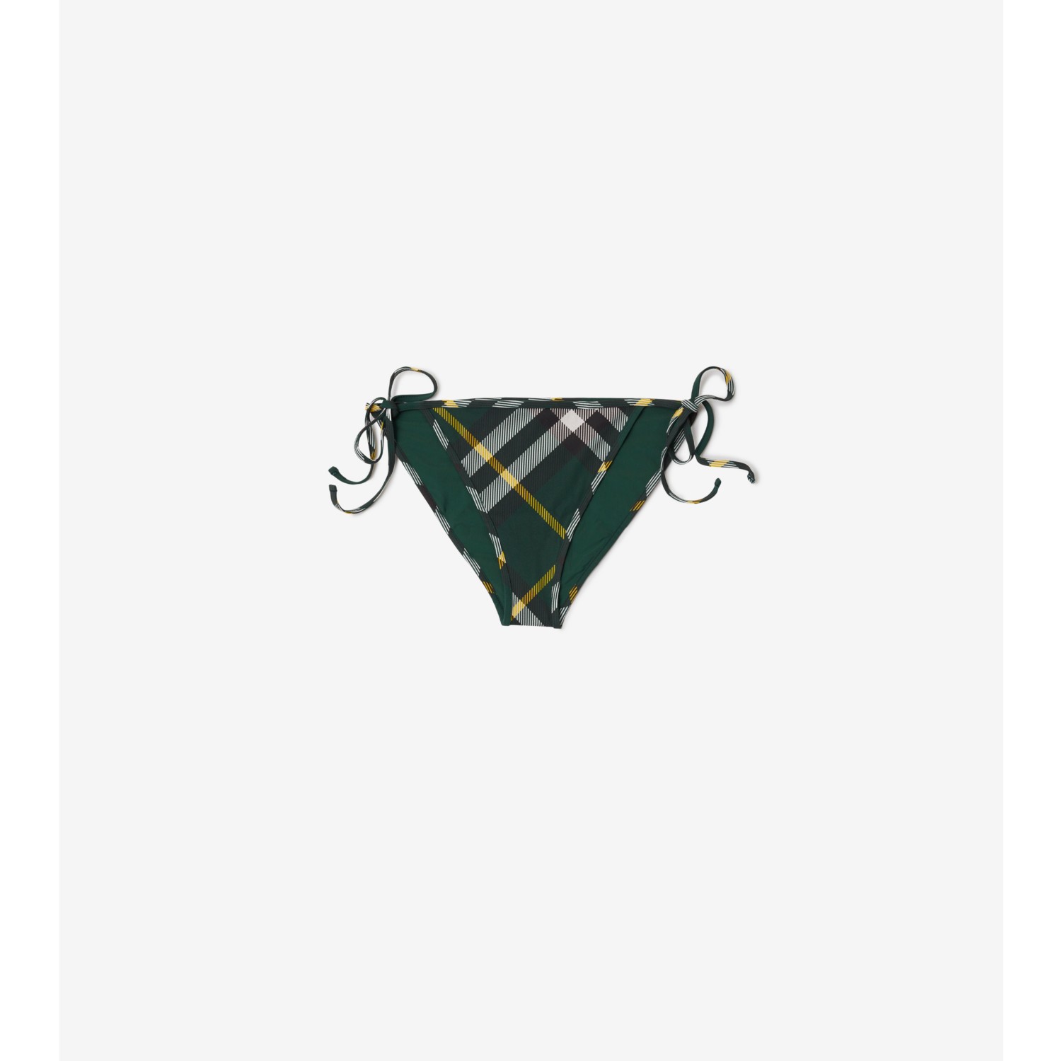 Check Bikini Briefs in Ivy - Women | Burberry® Official