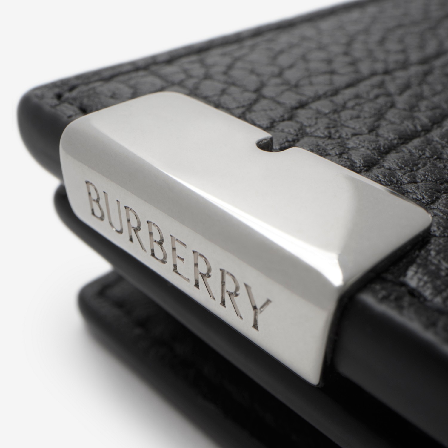 B Cut Bifold Card Case in Black - Men | Burberry® Official