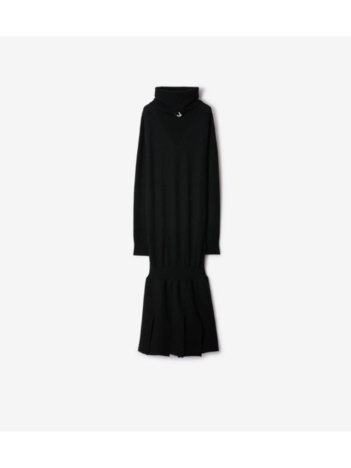 Burberry Tailored Wool Jumpsuit In Coal