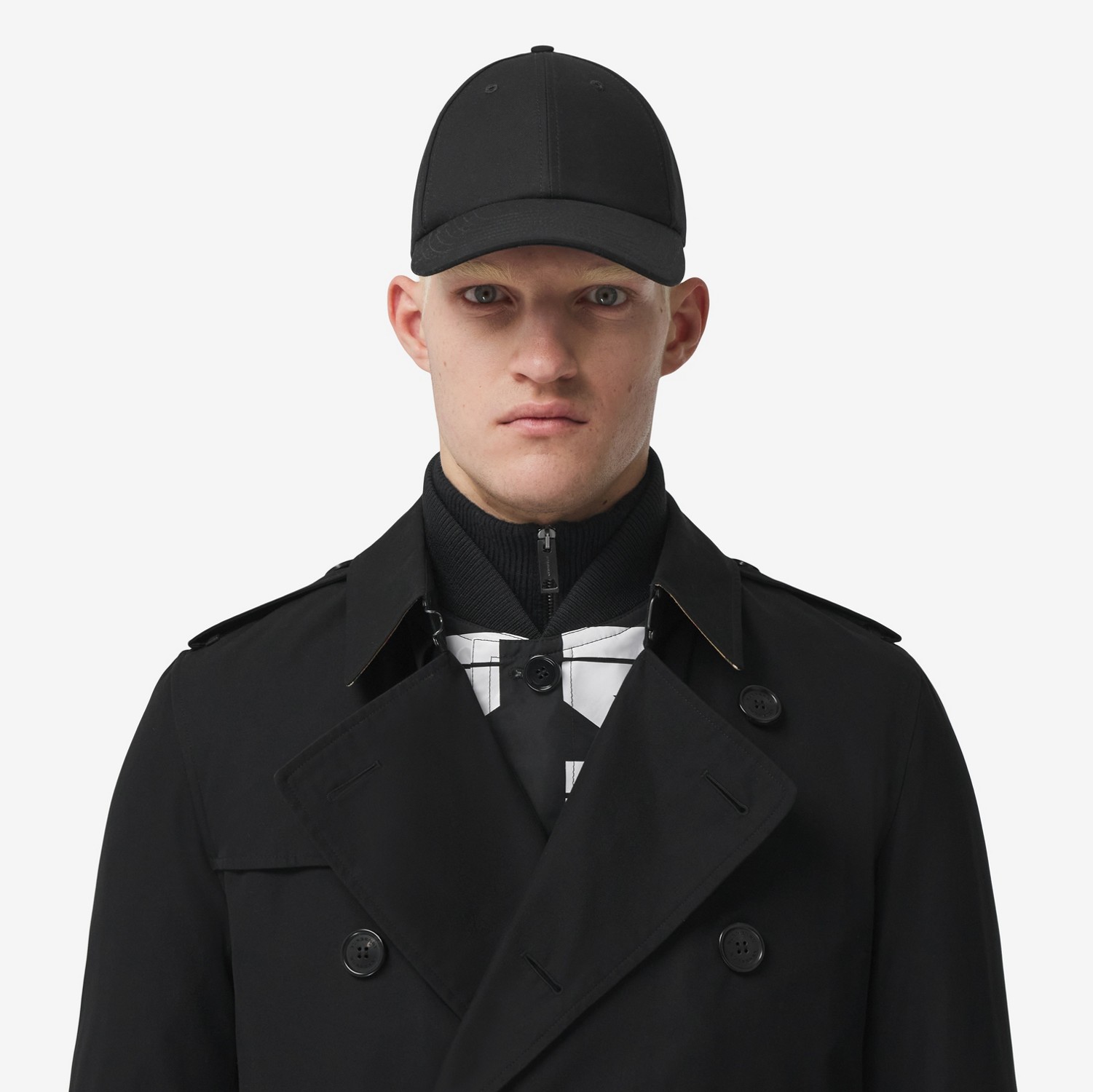 肯辛顿版型 - 长款 Heritage Trench 风衣 (黑色) - 男士 | Burberry® 博柏利官网