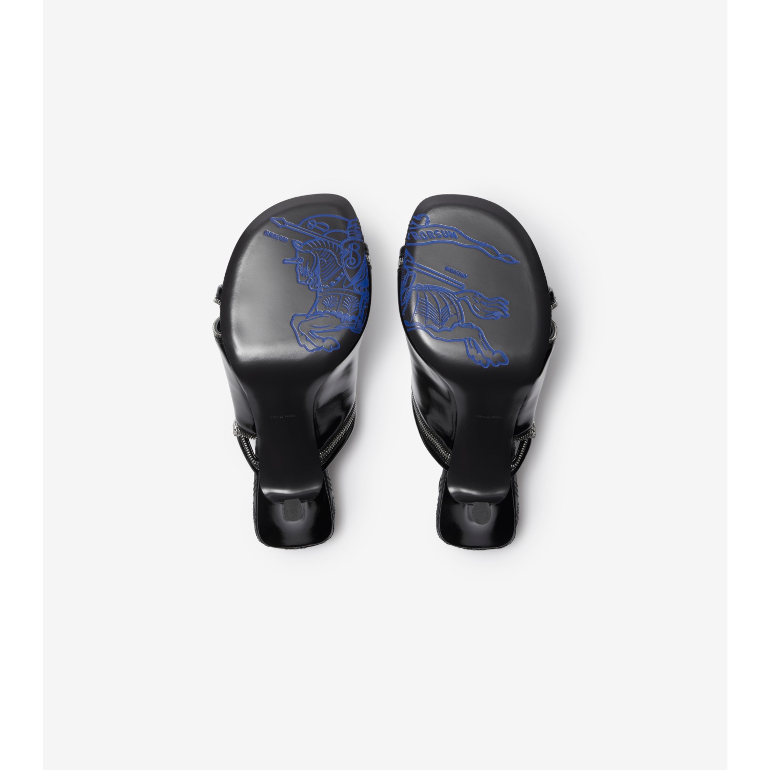 Leather Peep Sandals