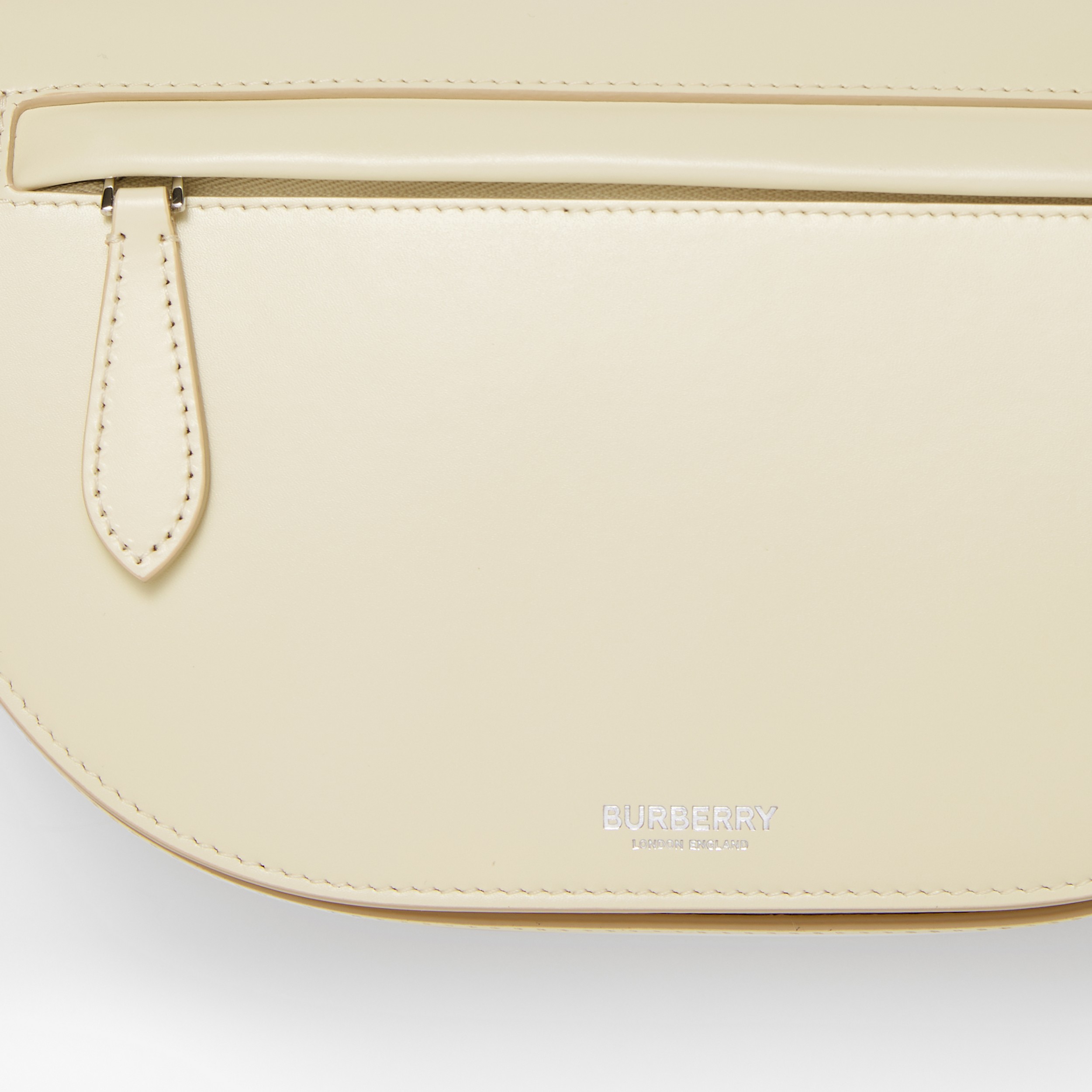 Small Leather Olympia Bag in Pale Vanilla - Women | Burberry® Official - 2