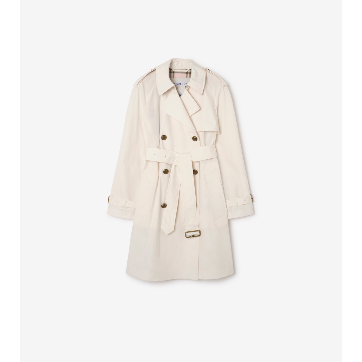Mid-length Lightweight Cotton Belgravia Trench Coat​