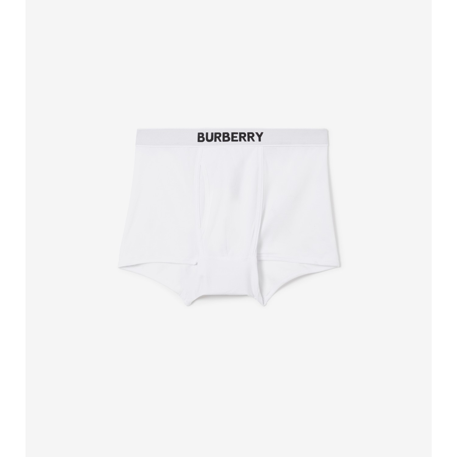 Cotton Boxer Shorts in White - Men | Burberry® Official