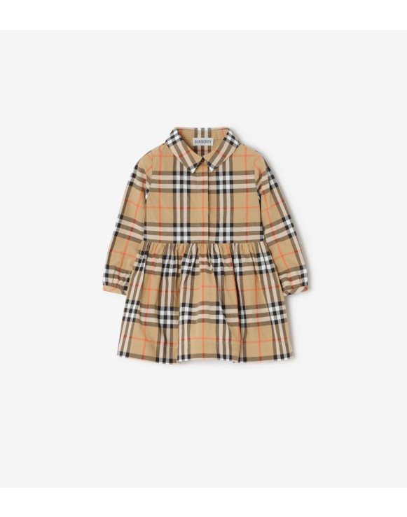 Check Cotton Dress