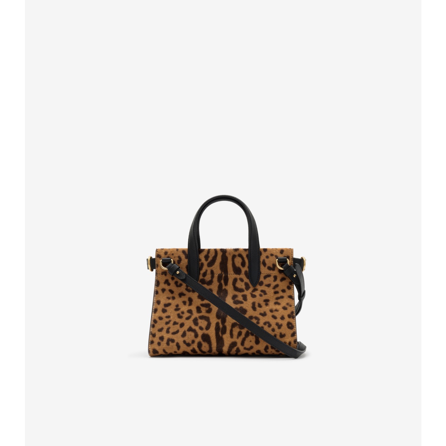 Mini Cotswolds Tote in Leopard/black - Women | Burberry® Official