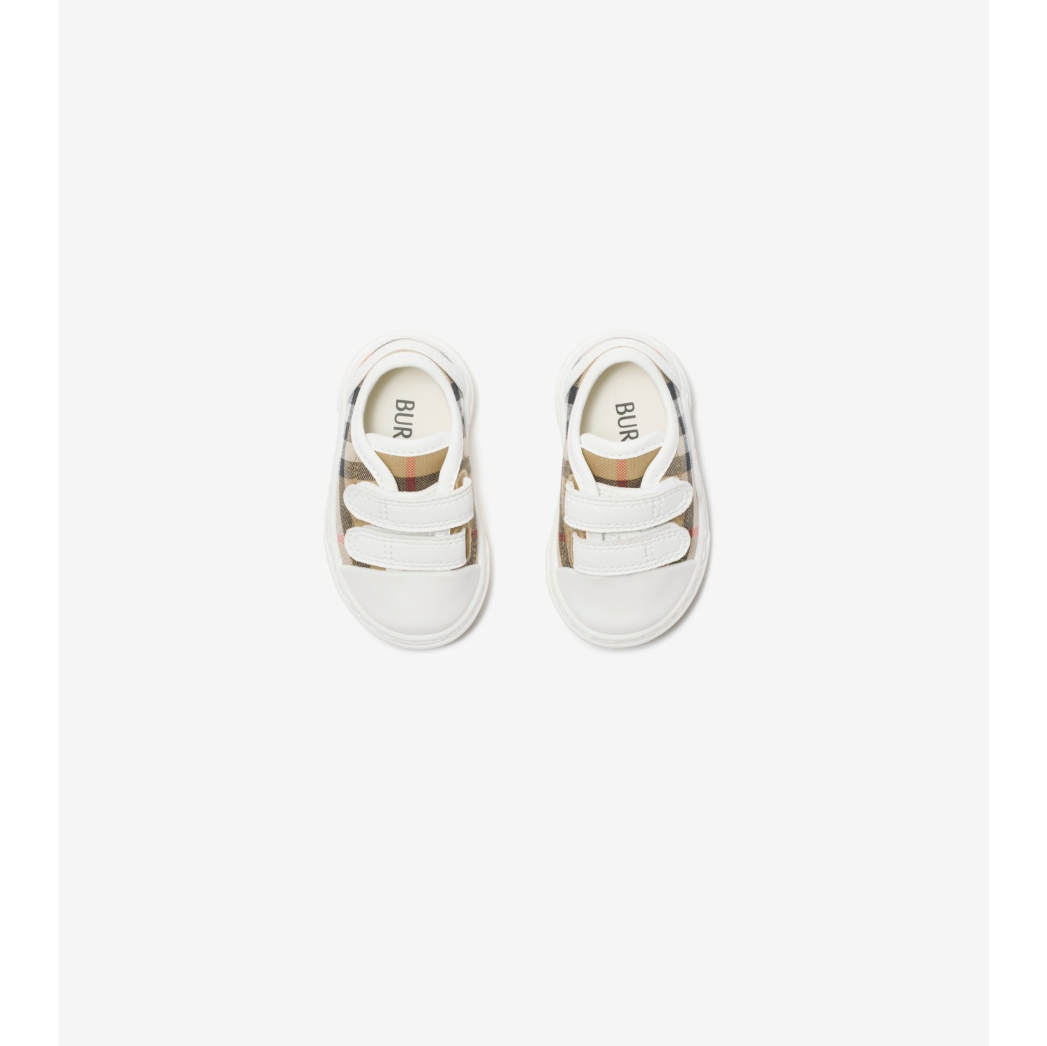 Check Cotton Sneakers