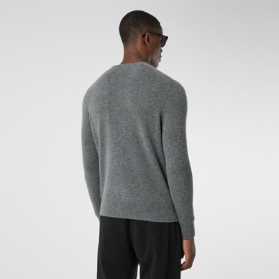 grey cashmere sweater