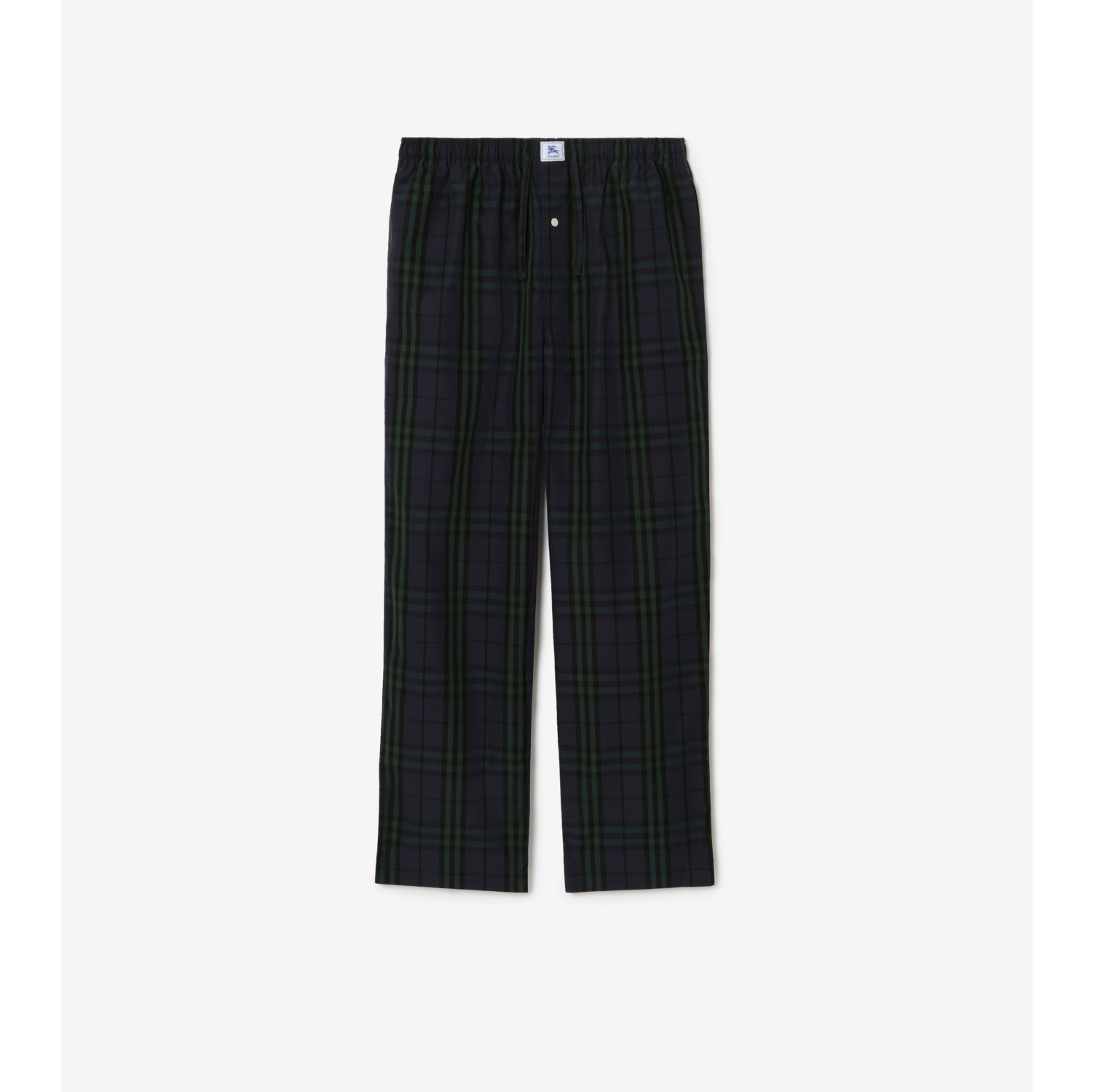 Baumwoll-Pyjamahose in Check