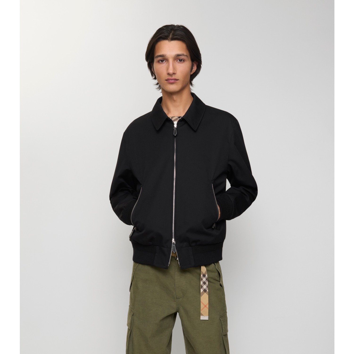 Gabardine Harrington Jacket