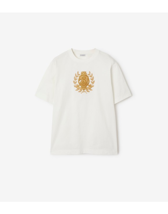 Bクレスト コットン Tシャツ