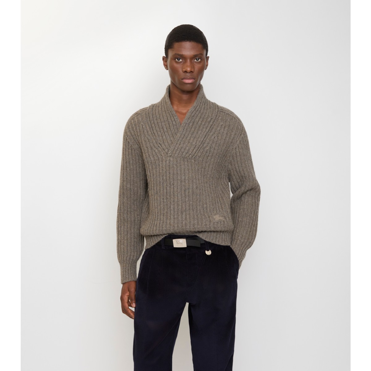  Shawl Collar Sweater