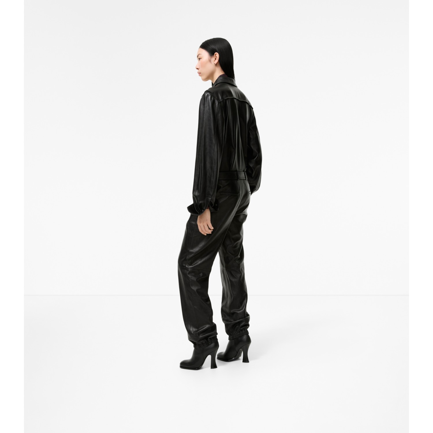 Leather Jumpsuit - thumbnail 3