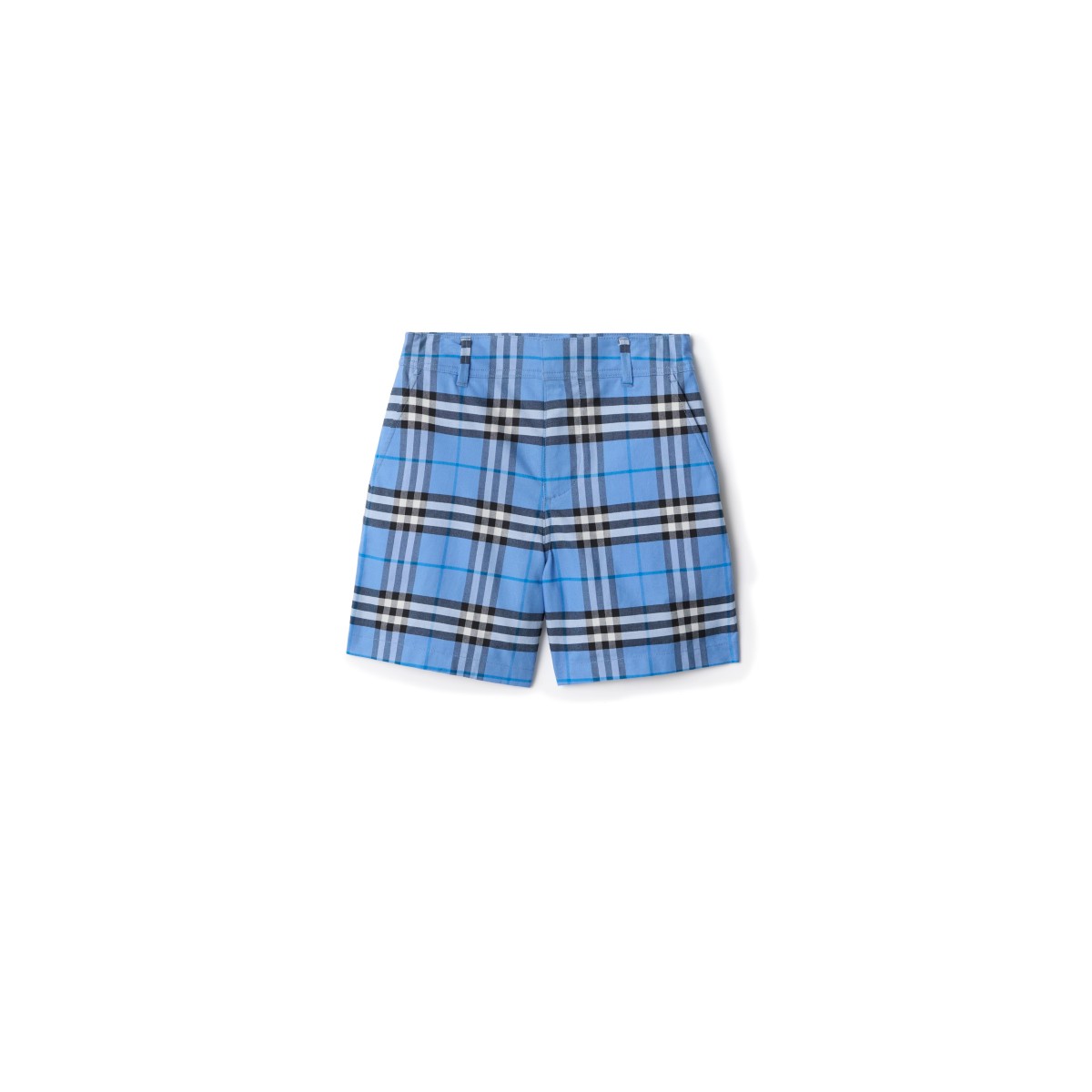  Check Cotton Oxford Shorts